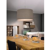 Eglo pasteri 1, e27, ø380 nikl/mat, tekstil sivozelena | Eponuda.com