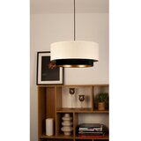  Visilica na sajli NATIA 1xE27/60W/230V prečnik 45 cm bela/crna | Eponuda.com