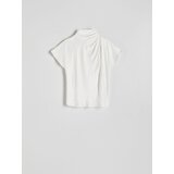 Reserved bluza iz viskoze - ebenovina | Shoptok.si