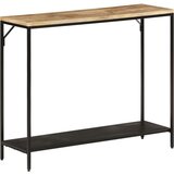 Konzolni stol 90x30x75 cm grubo masivno drvo manga i željezo Cijene