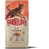 Carnilove Cat True Fresh Adult Sterilised, briketi - govedina 6 kg | Shoptok.si