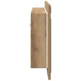  Kupaonski ormar s ogledalom Umjetnički hrast 80 x 12 x 45 cm | shoptok.hr