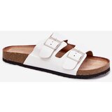 Boto Women's Cork Platform Sandals With Buckle White Evisolla | Shoptok.si
