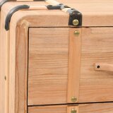 vidaXL Komoda s ladicama od masivne jelovine 91 x 35 x 73 cm | shoptok.hr