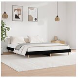  Za krevet crni 200 x 200 cm konstruirano drvo | shoptok.hr