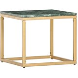  Stolić za kavu zeleni 40x40x35 cm pravi kamen mramorne teksture | shoptok.hr