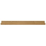  Polica na zidu 2 pcs Smeđa 60 x 9 x 3 cm Konstruirano drvo | Eponuda.ba
