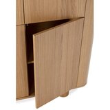 MOME Ormarić u dekoru hrasta u prirodnoj boji 100x133x40 cm Padoc – | shoptok.hr