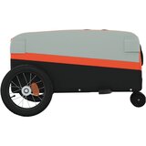 Prikolica za bicikl crno-narančasta 30 kg željezna | shoptok.hr
