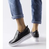 Gemre Black Wedge Sneakers Dionisia | Shoptok.si