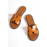 Capone Outfitters Mules - Brown - Flat cene