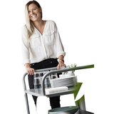 Kongamek Transportni voziček Zero, 3 police, DxŠxV 1070 x 585 x 940 mm | Shoptok.si