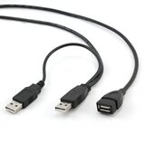  USB 2,0 DUAL kabal GEMBIRD A-plug A-socket, 1m, CCP-USB22-AMAF-3 | Eponuda.ba