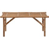  Sklopiva vrtna klupa s jastukom 118 cm od bambusa | Eponuda.com