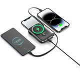 Max Mobile power bank wireless MAGSAFE C1020W 10000 MAH 20W PD USB-C crni | shoptok.hr