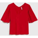 Marisse Red Cotton Blouse | shoptok.hr