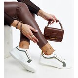 Gemre White-green platform sneakers Amala | Shoptok.si