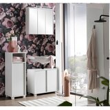 MID.YOU Omara Z Ogledalom Dex, Bela, Osvetlitev | Shoptok.si