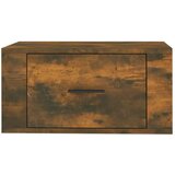  Zidni noćni ormarić boja dimljenog hrasta 50x36x25 cm | Eponuda.com