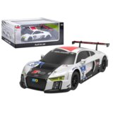  Auto r/c 1:24 na daljinsko upravljanje sportski audi r8 lms bijelo i crno | shoptok.hr