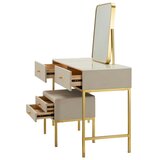 Mauro Ferretti Kozmetična miza iz masivnega bora 45x120 cm Luxury – | Shoptok.si