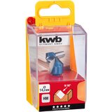KWB HM glodalo 14 za V-kanal | SB, za glodalicu, drvo/plastika - (49755120)