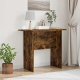  Konzolna stolica Dimljeni hrast 93 x 40 x 75 cm | shoptok.hr