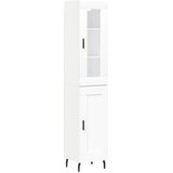  Visoka komoda bijeli 34,5x34x180 cm od konstruiranog drva | shoptok.hr