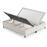 Maison de Rêve Kremno bela oblazinjena zakonska postelja s prostorom za shranjevanje 180x200 cm Tate – | Shoptok.si