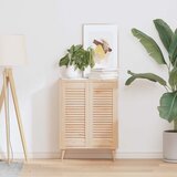  Vrata ormarića Dizajn rešetki 2 kom 69x29,5 cm puno drvo bor | shoptok.hr