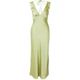 Abercrombie & Fitch Večernja haljina sivkasto zelena