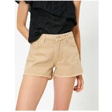 Koton Women's Ecru Shorts & Bermuda