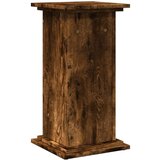 vidaXL Stojalo za shranjevanje dimljeni hrast 31x30x60 cm inž. les | Shoptok.si