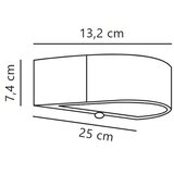 Nordlux LED solarno zidno svetlo sa senzorom MONAY LED/5W/5V IP44 | Eponuda.com