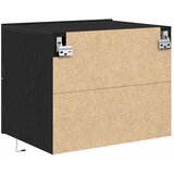  Noćni ormar 2 pcs Crni hrast 50 x 39 x 41 cm Konstruirano drvo | shoptok.hr
