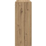  Stenska omara s polico Rjava 69,5 x 34 x 90 cm Konstruiran les | Shoptok.si