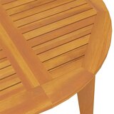  Vrtni stol Ø 110 x 75 cm od masivnog bagremovog drva | shoptok.hr