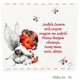  Ročno izdelane slike z molitvijo Angelu varuhu - za deklice | Shoptok.si