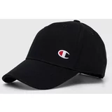 Champion Bombažna bejzbolska kapa črna barva
