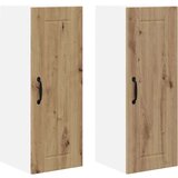 vidaXL zidni kuhinjski ormarić 2 pcs umjetnički hrast 30 x 31 x 80 cm | shoptok.hr