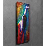 Wallxpert slika na platnu PC217, žena u crvenoj haljini koja pleše, 30 x 80 cm | Eponuda.com