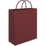  VREĆICE UKRASNE 24X39X9CM SJAJNA PLASTIFIKACIJA FORNAX BORDO | Shoptok.si