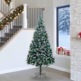  Umjetno božićno drvce Zelena 240 cm PVC i Čelik i Plastika | shoptok.hr