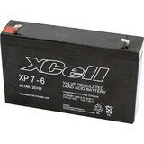 XCELL XP 7 - 6 XCEXP76 svinčeni akumulator 6 V svinčevo-koprenast (Š x V x G) 151 x 100 x 34 mm ploščati vtič 4\,8 mm\, ploščati vtič\, 6\,35 mm brez vzdrževanja, (20829036) | Shoptok.si