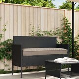 vidaXL Jastučić za vanjsku upotrebu Taupe Poliester 120 x 40 x 8 cm | shoptok.hr
