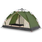  The Living Store Šotor za kampiranje za 3 osebe zelen za hitro postavitev - Šotor Za Kampiranje, (21487082) | Shoptok.si