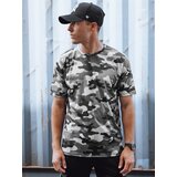 DStreet anthracite camouflage men's t-shirt | shoptok.hr