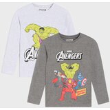 Sinsay Paket od 2 majica s dugim rukavima Avengers | shoptok.hr