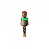 N-gear mikrofon karaoke STAR MIC, BT, RGB svjetlosni efekti, baterija, zlatni | shoptok.hr