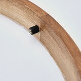  Brilagi - LED stropno svetlo CARVALHO SLIM 1xE27/60W/230V hrast-trešnja, prečnik 27 cm | Eponuda.com